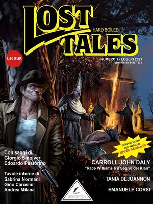 cover image of Lost Tales--Hard Boiled n°1-- Estate 2021